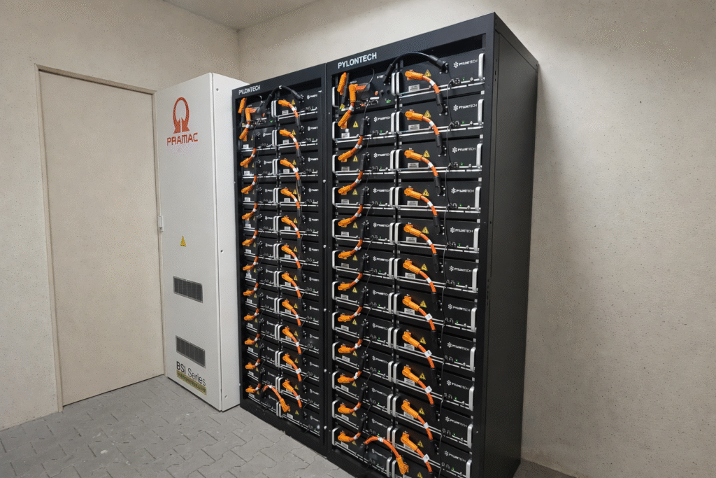 smart self-consumption mit ems pramac ci batteriespeicher